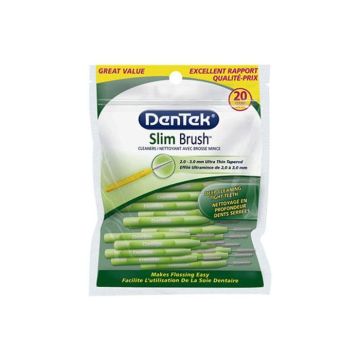 Dentek Slim Brush mezizubní čističe, 32 ks, ultra tenké 2,00-3,00 mm