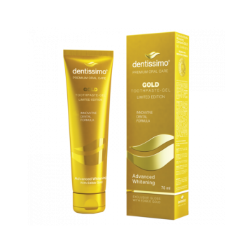 Zubní pasta Dentissimo Gold Whitening