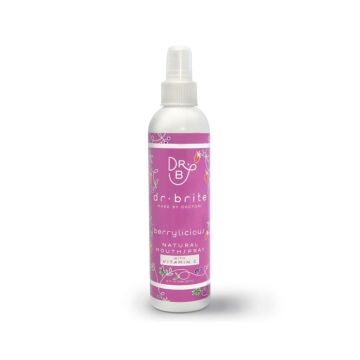 Dr. Brite Oral Spray Berrylicious Kids Natural Vitamine C Coconut Oil