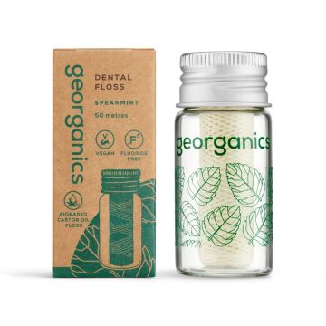 Georganics Přírodní Zubní Nit Mátová (50 M)