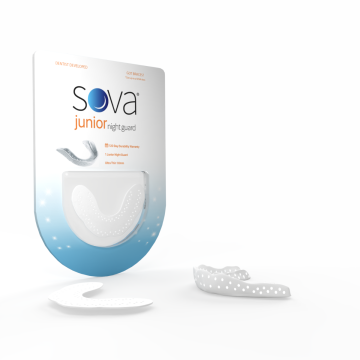 Sova Junior chránič zubů proti skřípání pro děti (bílý)
